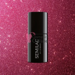 Oja UV Semilac 330 roz cu sclipici Magnetic Look 7 ml